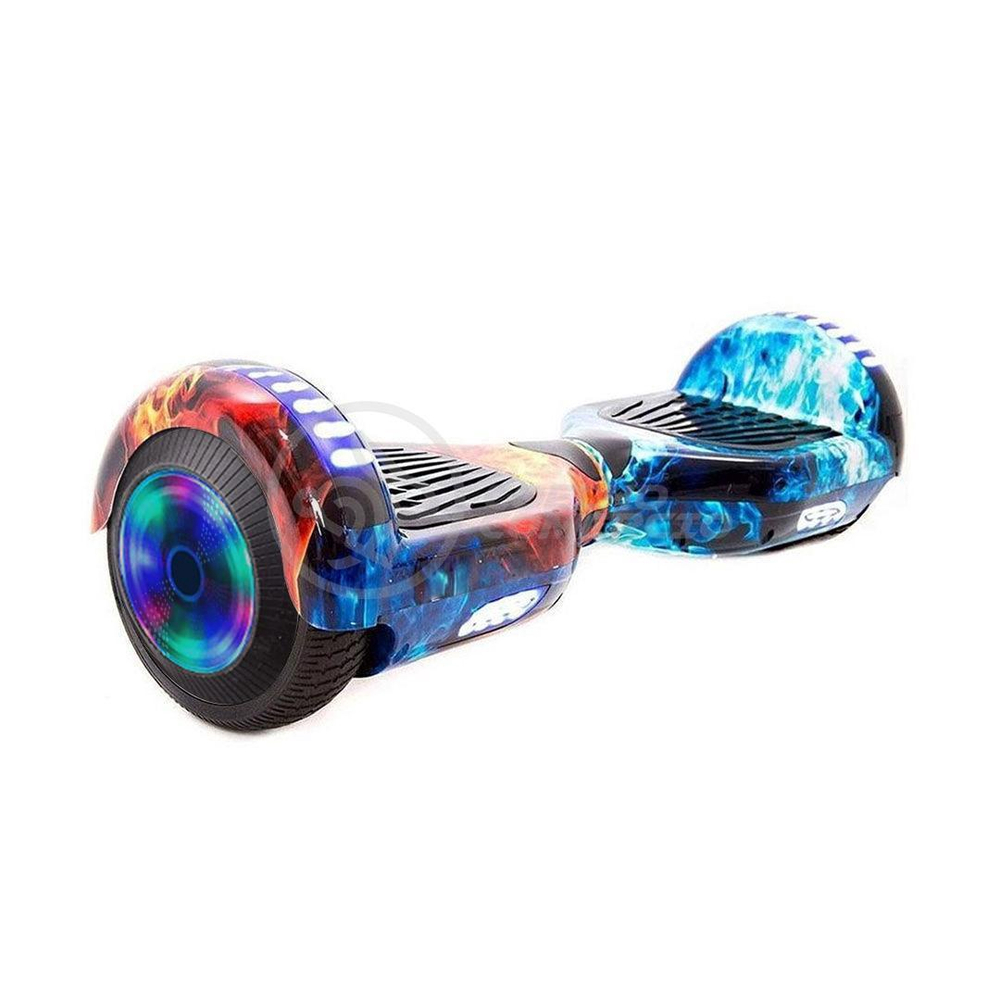 Hoverboard Skate Elétrico 6.5'' Fogo e Água com LED e Bluetooth em Promoção  na Americanas