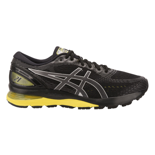 Tenis Asics Gel Nimbus 21 Preto Amarelo em Promocao na Americanas