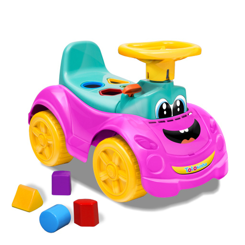 Motoca Totoca Carrinho Moto Infantil Menina Passeio Rosa Calesita Triciclo  Overlar: Produtos para sua casa, móveis, tecnologia, brinquedos e  eletrodomésticos