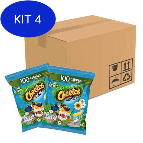 Kit Cheetos Onda Requeijão Elma Chips (45g x 10)