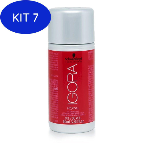 KIT - 4 Tintas Igora 9.7 + 4 ox Igora de 20 vol - Amor Acobreado