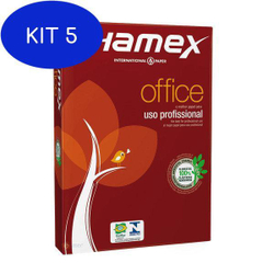 Kit 5 Papel Sulfite A4 - chamex - 75g-500-folhas é boa?