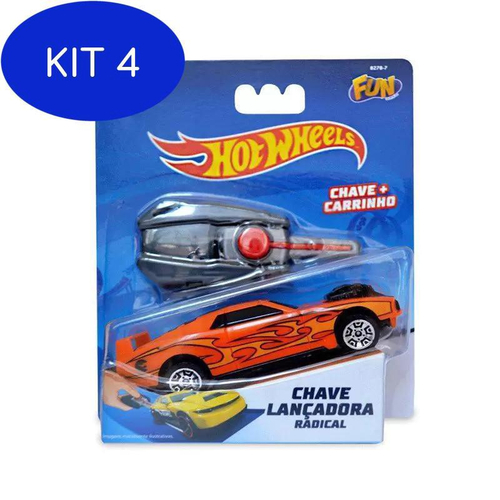 Kit 4 Carrinhos Hot Wheels Sortidos Mattel Original Ferro em Promoção na  Americanas