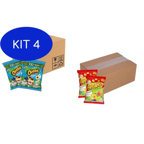 Kit 4 Cheetos Onda Requeijão 1…