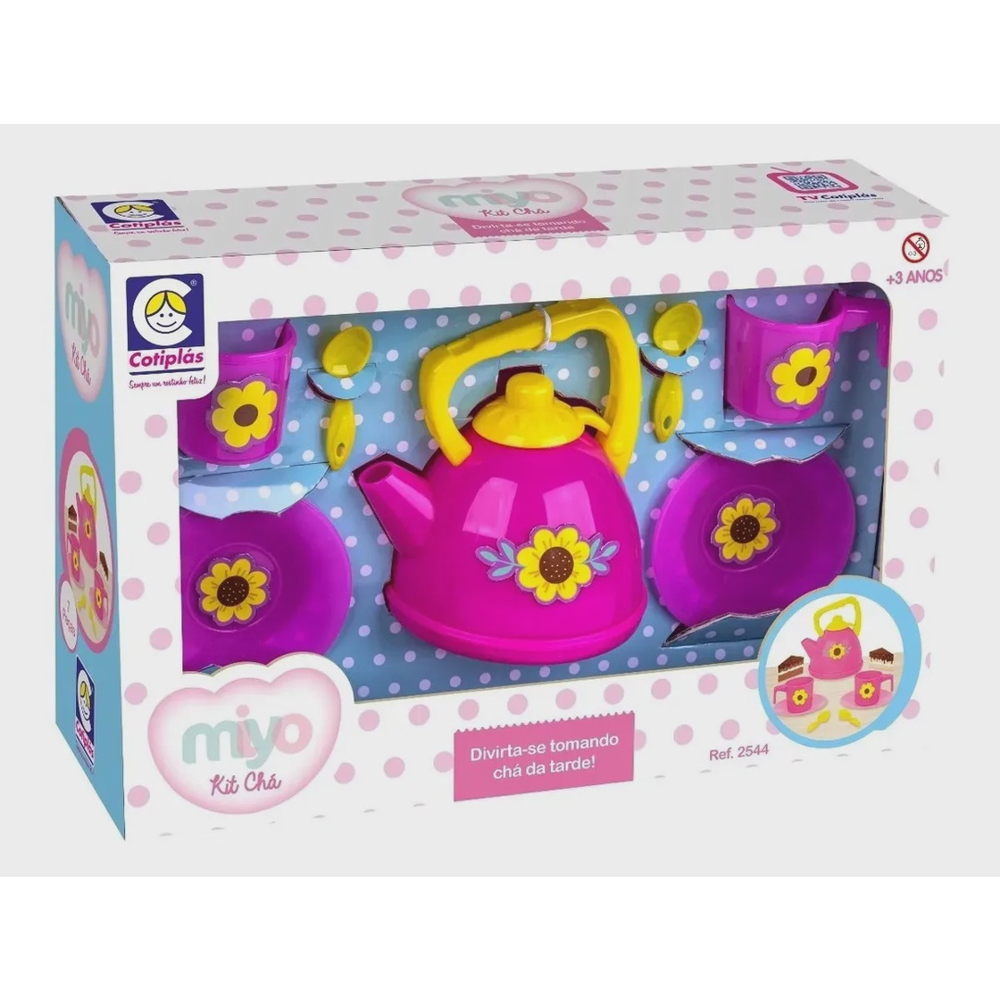 Brinquedo Infantil Miyo Kit Cha Cotiplas No Shoptime