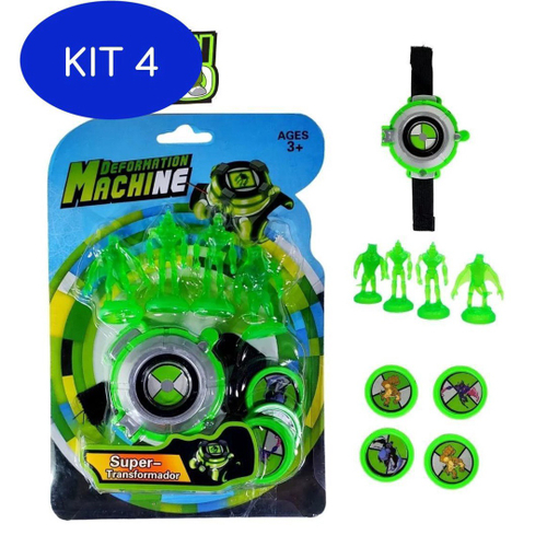 Boneco Articulado Gigante - Ben 10 - Alien Chama - Mimo Toys em