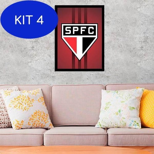 Quadro Gírias de SP Branco Vermelho Preto - Quadros Online