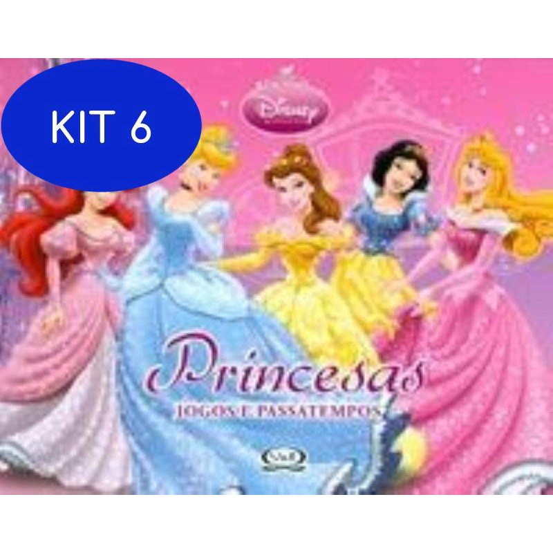 Princesas - Livro De Jogos - 9788543201436