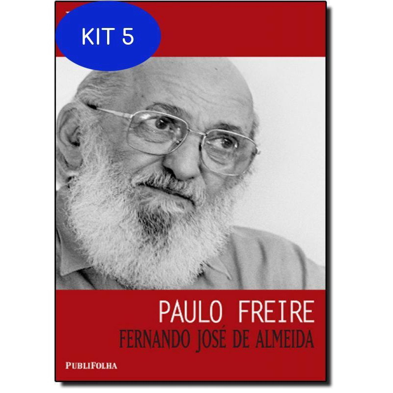 Kit 5 Livro Folha Explica Paulo Freire No Shoptime