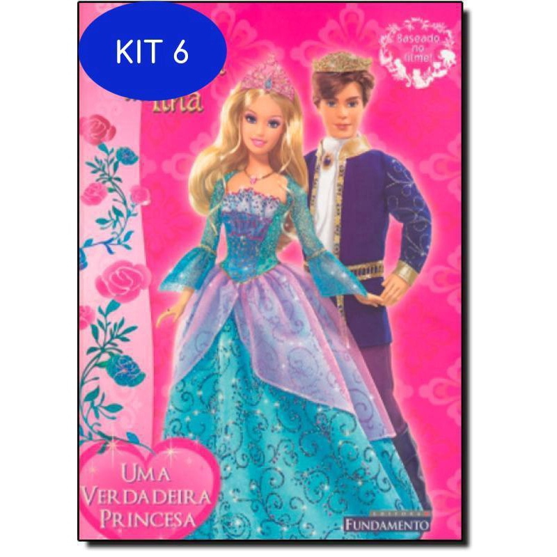 Barbie- Livro Segredos de Princesa