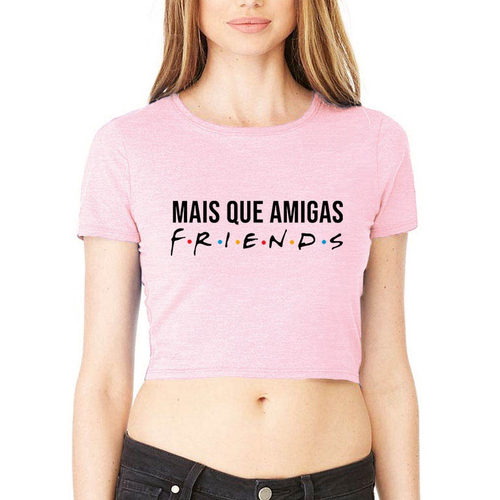 Camiseta Mais Que Amigas Friends Premium em Promoção na Americanas