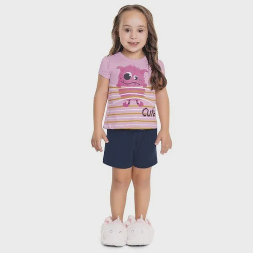 Pijama Infantil Menina Verão Dinossauro e Unicórnio 2 peças Tam 1 a 3 -  Fakini - Loja de Roupa Infantil Para Meninas, Meninos e Bebês