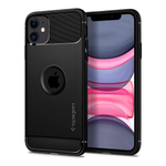 Capa Protetora Spigen Rugged Armor Iphone 11 6.1 Black