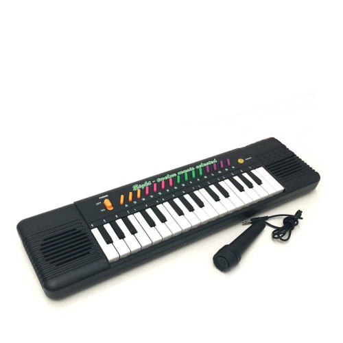 Teclado Infantil Musical 32 Teclas Keys Com Microfone Piano na