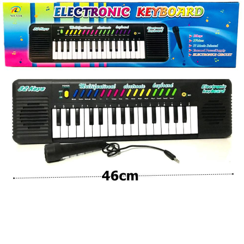 Teclado Infantil Piano 32 Teclas Com Microfone E Karaoke