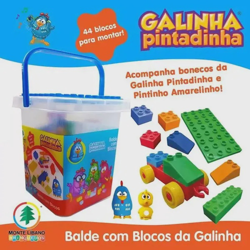 Blocos De Montar 1000 Peças Monte Fácil Brinquedo Educativo em Promoção na  Americanas