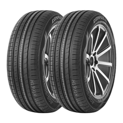 Kit 2 Pneus Compasal Aro 15 195/65R15 Blazer hp 91H Menor preço em Kit 2 Pneus Compasal Aro 15 195/65R15 Blazer hp 91H