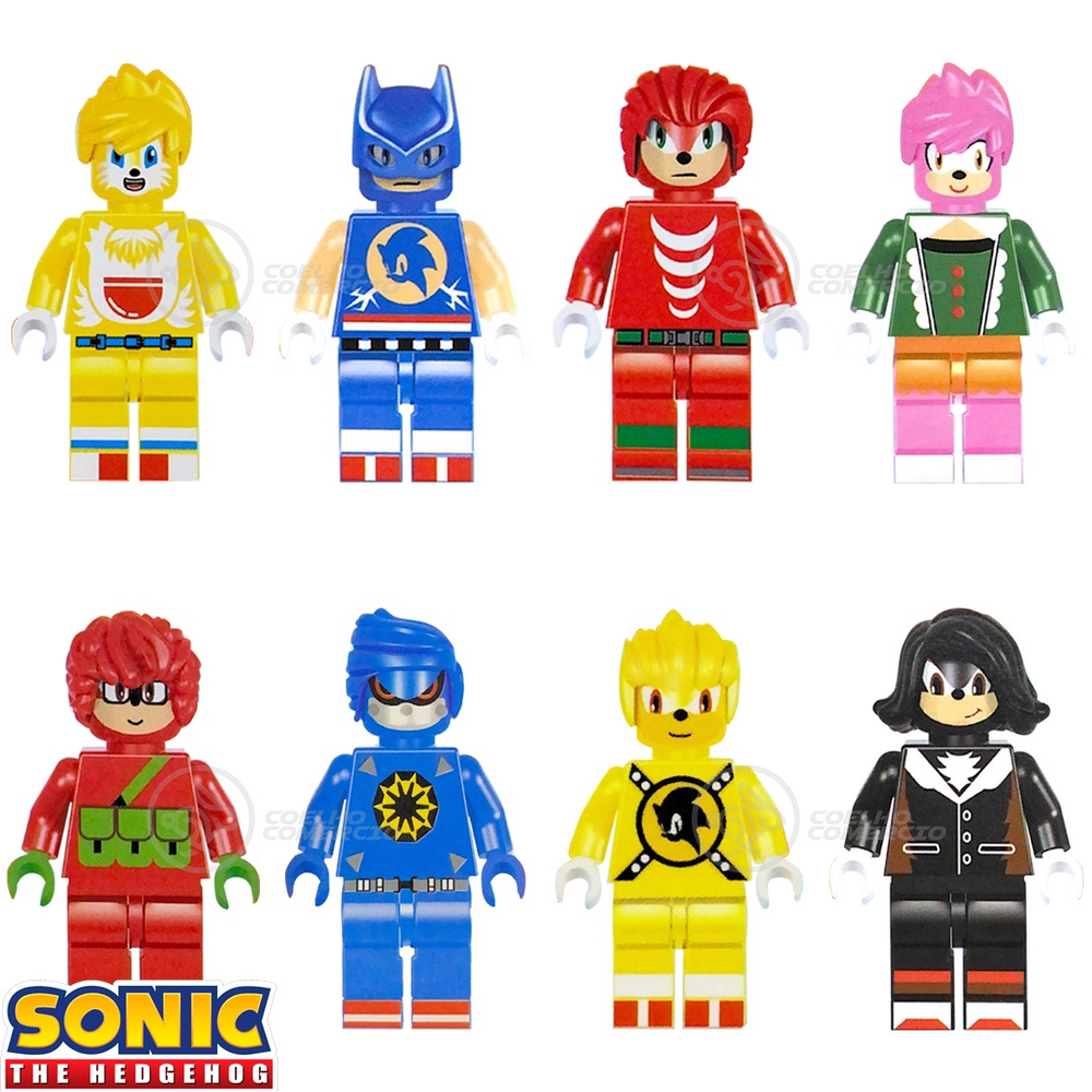 Bonecos Lego Sonic