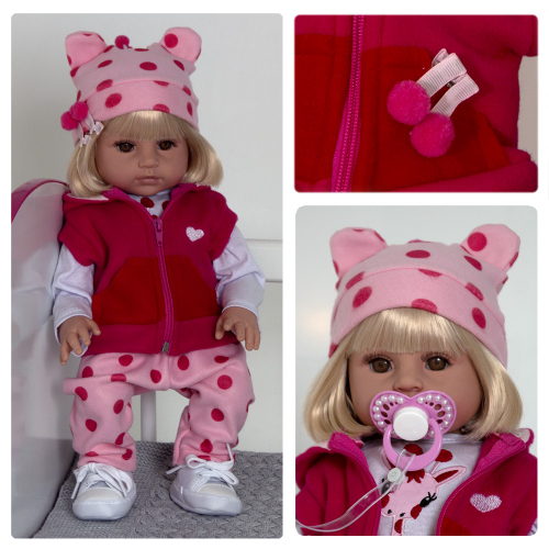 Bebe Reborn Boneca Real 100% Silicone Girafinha Pode Banho no Shoptime