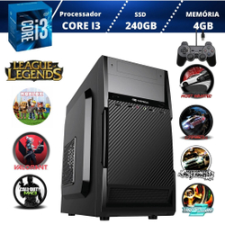 Pc Cpu Gamer I3 4º 4GB ssd 240 Controle Joystick c/ nfe é boa?