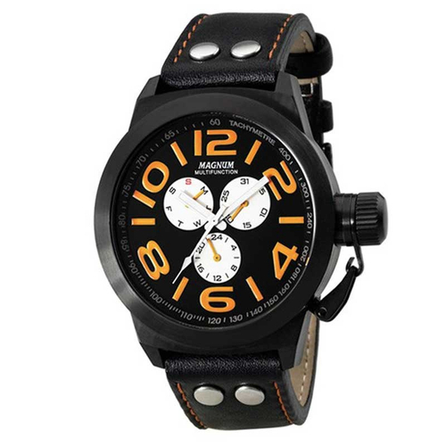 Relógio Magnum Sports Masculino MA33246J Chronograph Prata