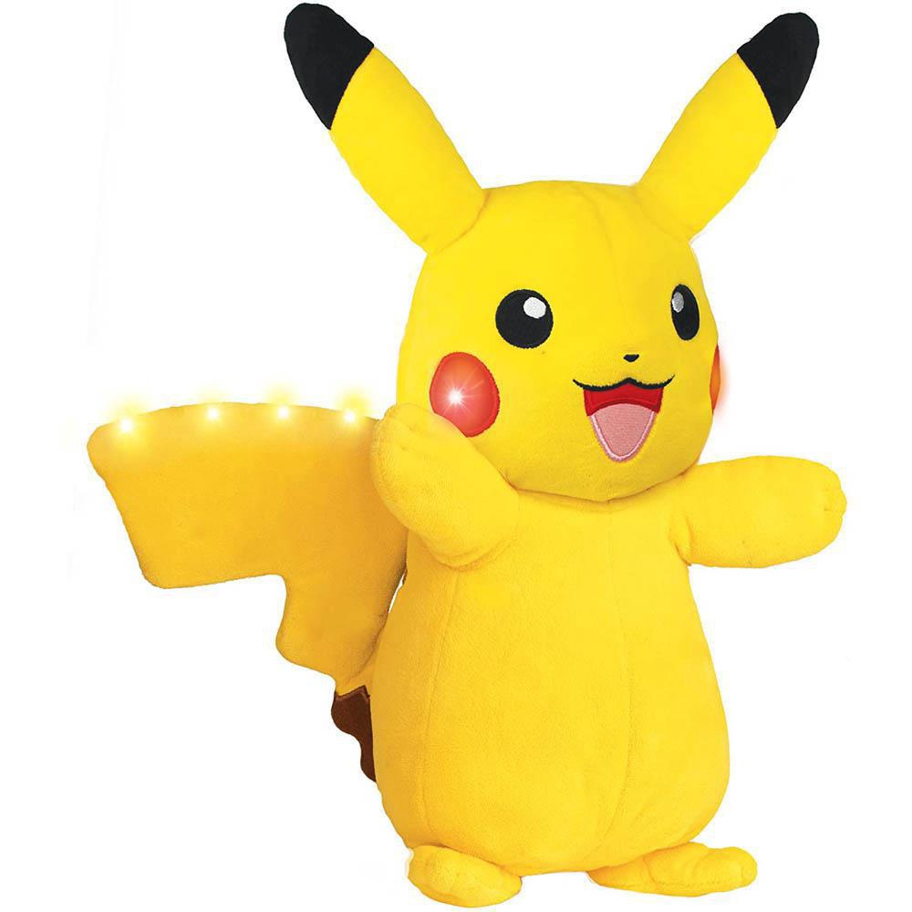 Pokemon Pelúcia Pikachu Com Luz E Som em Promoção na Americanas