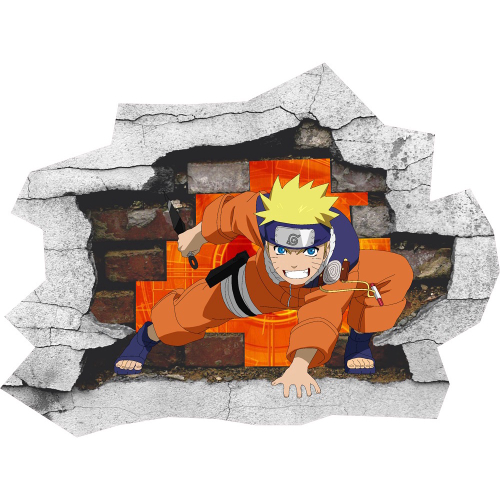 DESENHO EM 3D NARUTO 