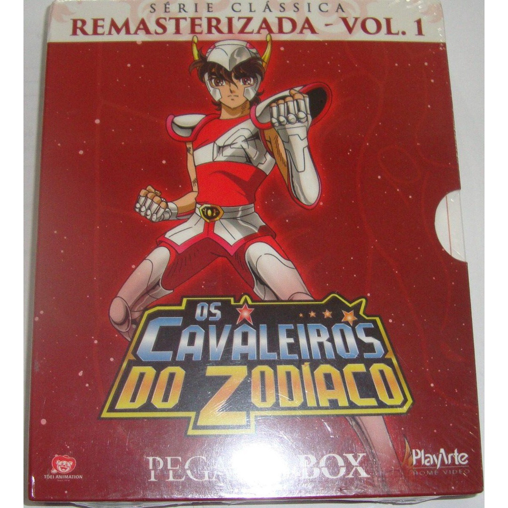 Blu-Ray Os Cavaleiros Do Zodíaco Ômega Vol. 1 - Ep. 01 A 12