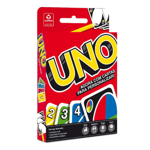 Uno Minimalista Preto Black Jogo De Cartas Original Mattel