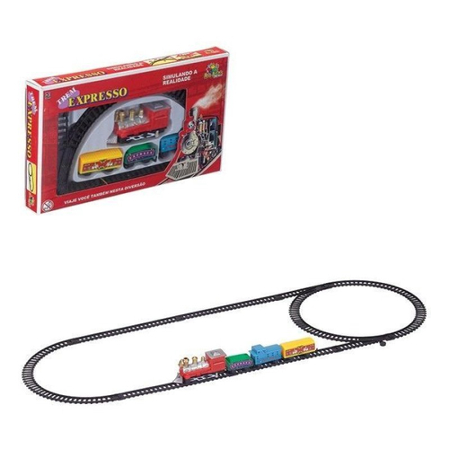 COMPREI UMA SUPER LOCOMOTIVA DE TREM * brinquedo de infância * 