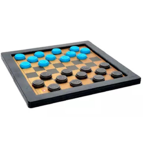 Jogo De Damas 24 Peças + Tabuleiro 35cmx30cm em Promoção na Americanas