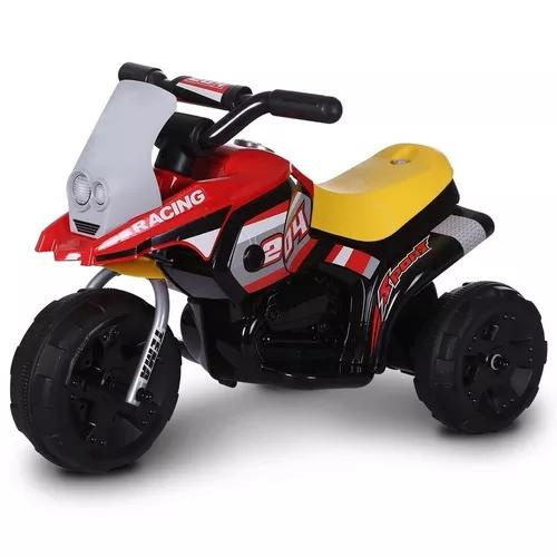 Moto Motoca Elétrica Infantil Menino Menina Max Vermelha