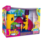 Kit Parque Aquático Boneca Judy Completo Com Tobogã/Piscina