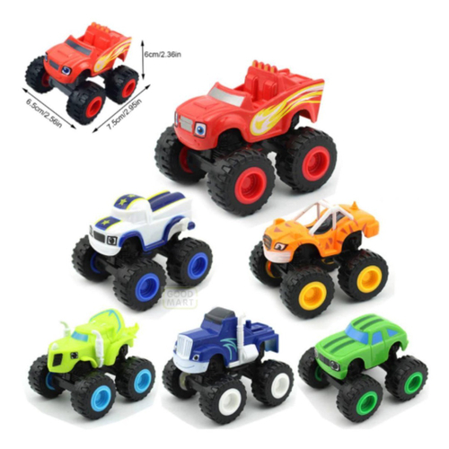 Carrinhos Blazer Fricçao Super Racing 6cm Carros Personagens 6 Pçs em  Promoção na Americanas