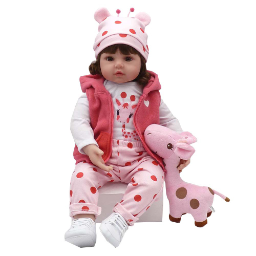 Roupa Para Boneca Bebê Reborn Laura Baby Rosa Bunny 719 em Promoção na  Americanas