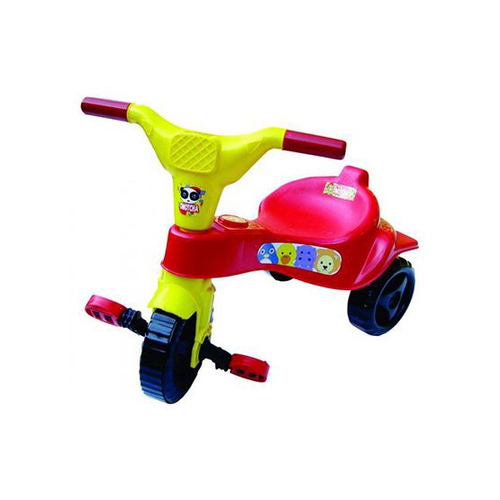 Triciclo Infantil Velotrol Motoca Meninos cor Vermelho Omotcha no Shoptime