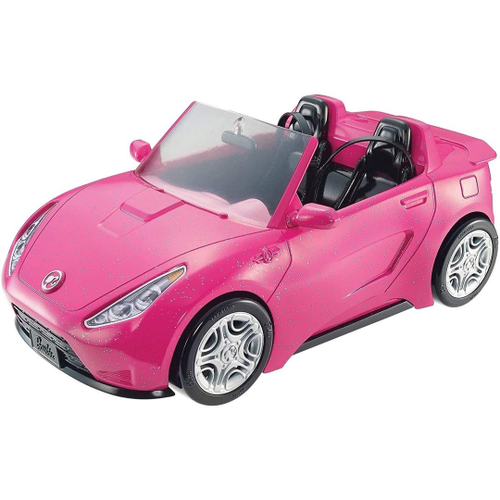 Barbie Carro Conversível Rosa com Boneca - Mattel