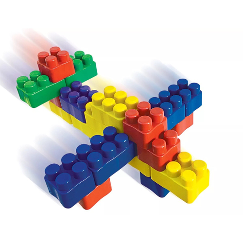 Brinquedo de montar infantil tipo lego - Artigos infantis - Coutos