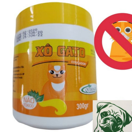 Xo Gato Granulado Repelente 300g Educador Afasta Espanta Pet em