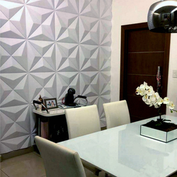 Kit 4 Placas 3D pvc Decoração Revestimento premium de Parede e Teto (1m²) - estrela é boa?