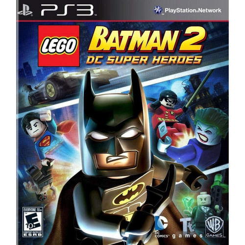 LEGO BATMAN 2 DC SUPER HEROES PS3 SEMINOVO - Troco Jogo Sudoeste