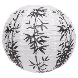 Kit 2 Luminária Japonesa Papel 30 cm Branca Bambu Preto é boa?