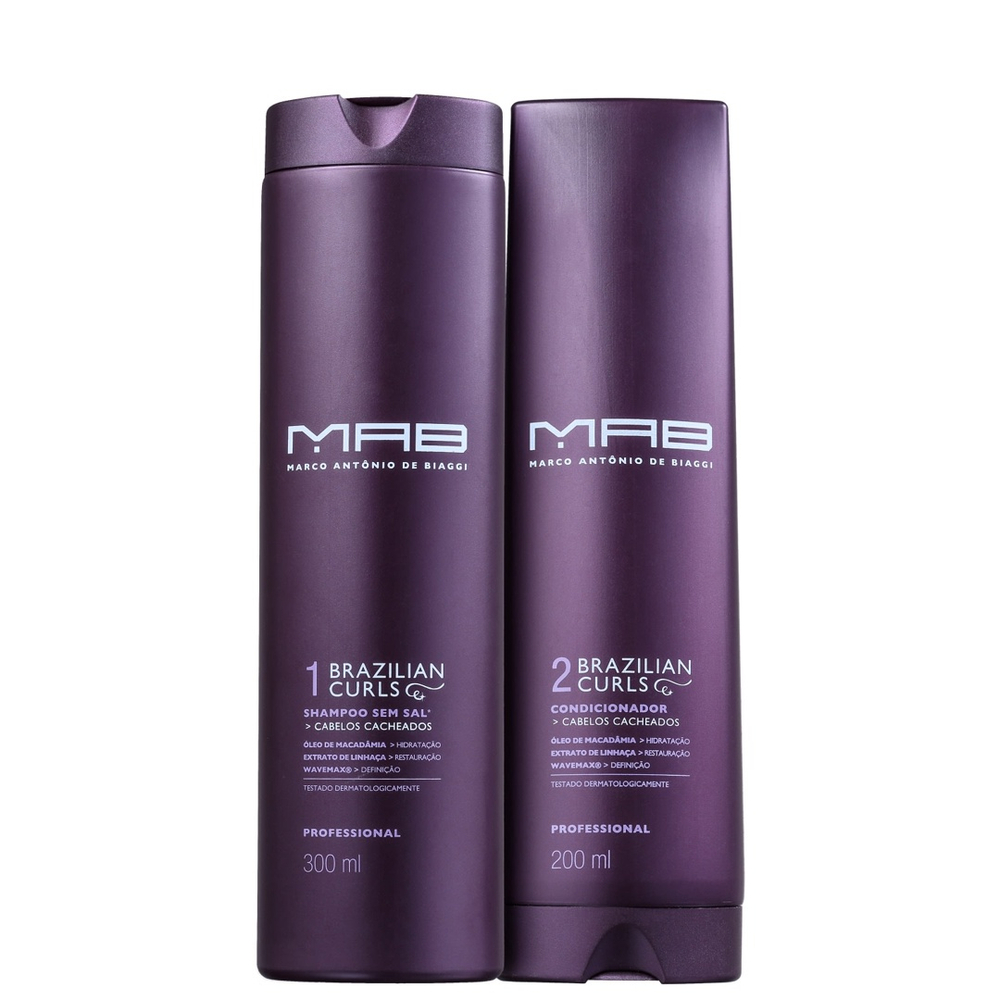 Kit mab Brazilian Curls Duo (2 Produtos) blz em Promoção na Americanas