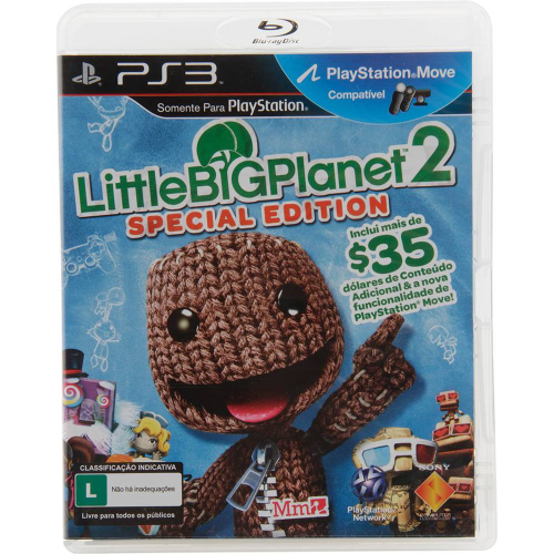 Jogo PS3 Little Big Planet - Game of The Year Edition - Sony - Gameteczone  a melhor loja de Games e Assistência Técnica do Brasil em SP