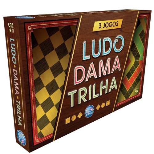 Jogo de Damas e Ludo - Junges na Americanas Empresas