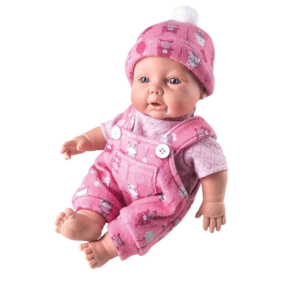 Boneca Bebê Reborn Menina Realista Bebê 100% Silicone - Milk