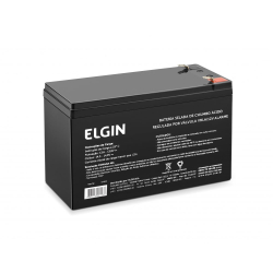 Bateria Selada 12v 7ah Elgin Vrla Alarme Cerca Elétrica Menor preço em Bateria Selada 12v 7ah Elgin Vrla Alarme Cerca Elétrica