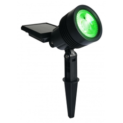 Refletor Luminária Solar Spot Espeto Jardim SuperLED Verde Menor preço em Refletor Luminária Solar Spot Espeto Jardim SuperLED Verde