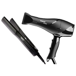 Kit Taiff Secador Easy 1700W e Prancha Taiff Cerâmica 180ºC Menor preço em Kit Taiff Secador Easy 1700W e Prancha Taiff Cerâmica 180ºC
