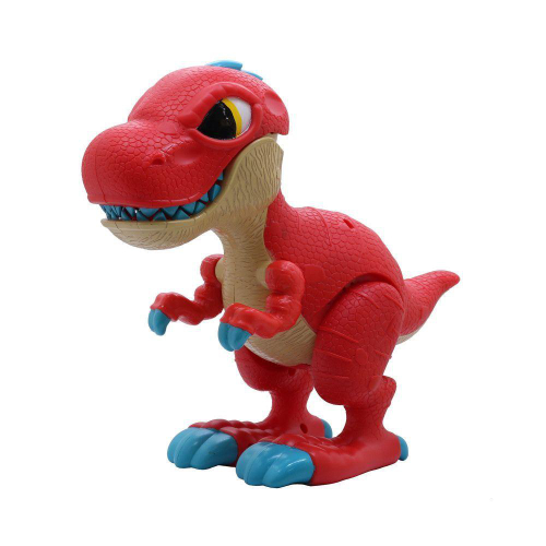 Brinquedo Dinossauro Rex Solta Fumaça Com Luz E Som (cinza) - FUN